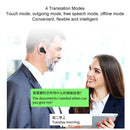 Bluetooth Translator Earbuds Noise Reduction 74 Languages 70 Accents Wireless Translator Earbuds with Digital Display Black