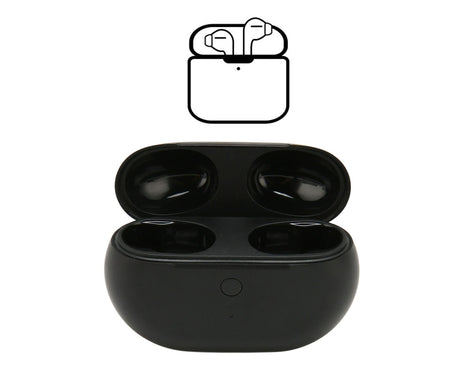 Wireless Charger Case Full Protective Charging Replacement with Bluetooth Pairing Sync Button for Studio Buds