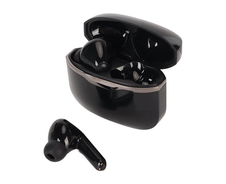 Wireless Earbuds Bluetooth 5.0 LED Digital Display 24Hrs Play Time HiFi Sports Earphones for Music Black