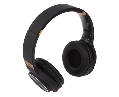 Foldable Bluetooth Headset Multifunction Noise Canceling HiFi Stereo Wireless Bluetooth Headphones Black