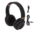 Foldable Bluetooth Headset Multifunction Noise Canceling HiFi Stereo Wireless Bluetooth Headphones Black