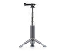 Portable Sport Camera Holder Stand Selfie Stick Mini Tripod for DJI OSMO Action Silver Grey