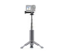 Portable Sport Camera Holder Stand Selfie Stick Mini Tripod for DJI OSMO Action Silver Grey
