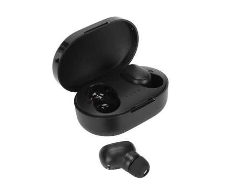 Bluetooth Earbuds Noise Cancelling Stereo Built in Mic Wireless Earphone with Charging Case for Smartphones Tablets