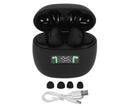 Language Translator Earbuds Support 144 Languages Online Translation Wireless Translator Device with Digital Display Black