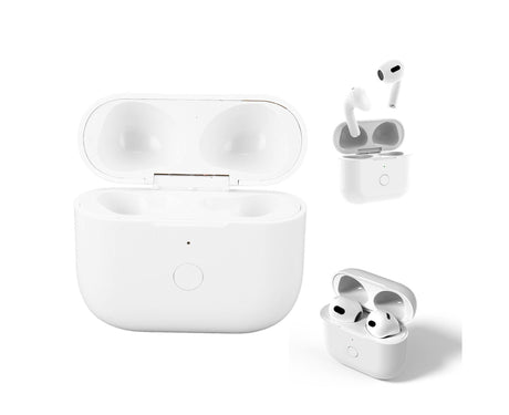 Wireless Charging Case for IOS Earbuds 3 600mAh Charger with Bluetooth Pairing