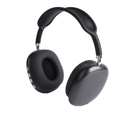 Wireless Bluetooth Headset Bluetooth 5.0 and EDR Stereo Noise Cancelling Lightweight Foldable Bluetooth Headphone Black Type 1