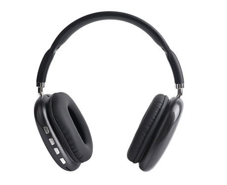 Wireless Bluetooth Headset Bluetooth 5.0 and EDR Stereo Noise Cancelling Lightweight Foldable Bluetooth Headphone Black Type 1