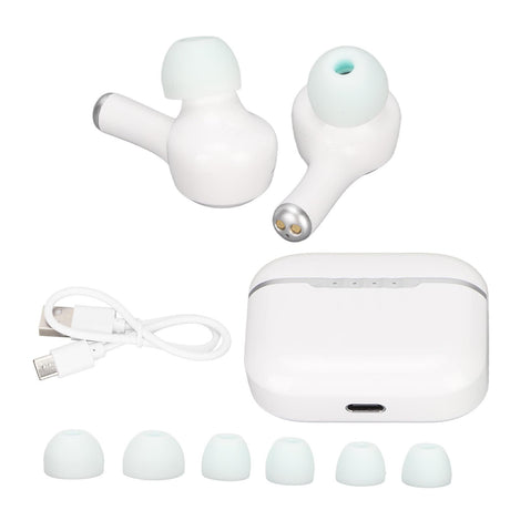 Translator Earbuds Bluetooth 5.2 Supports 84 Languages 5 Modes Noise Canceling Wireless Translator Earbuds White