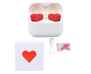 Wireless Earbuds Multifunction Stylish Lightweight Noise Canceling Stereo Heart Shaped Bluetooth Earphones