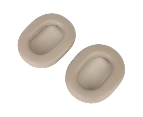 Headphone Ear Pads Protein Leather Noise Insulation Memory Foam Sponge Cushions for WH 1000XM5 Wireless Headset Platinum Silver