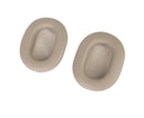 Headphone Ear Pads Protein Leather Noise Insulation Memory Foam Sponge Cushions for WH 1000XM5 Wireless Headset Platinum Silver