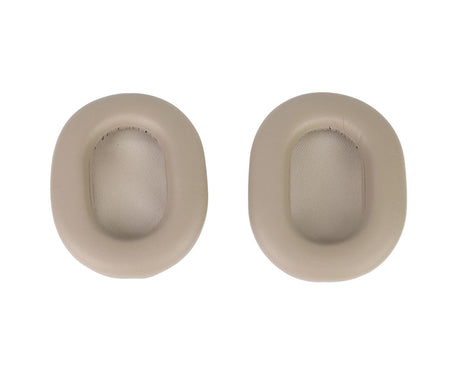 Headphone Ear Pads Protein Leather Noise Insulation Memory Foam Sponge Cushions for WH 1000XM5 Wireless Headset Platinum Silver