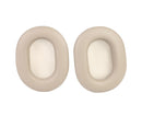 Headphone Ear Pads Protein Leather Noise Insulation Memory Foam Sponge Cushions for WH 1000XM5 Wireless Headset Platinum Silver