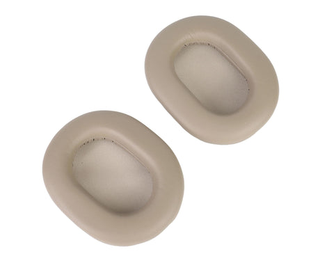 Headphone Ear Pads Protein Leather Noise Insulation Memory Foam Sponge Cushions for WH 1000XM5 Wireless Headset Platinum Silver