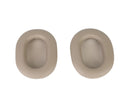 Headphone Ear Pads Protein Leather Noise Insulation Memory Foam Sponge Cushions for WH 1000XM5 Wireless Headset Platinum Silver