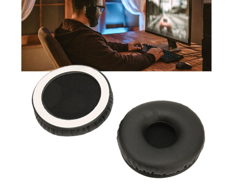 Ear Cushions Replacement Comfortable Breathable Protein Leather Earpads for WH XB700 Wireless Headphones