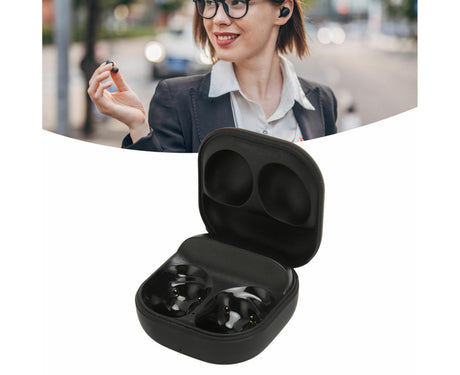 Bluetooth Earbuds Charging Case 450mAh Replacement Wireless Charger for Galaxy Buds Pro SM R190 Black