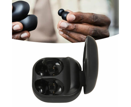 Bluetooth Earbuds Charging Case 450mAh Replacement Wireless Charger for Galaxy Buds Pro SM R190 Black