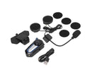 BT31 Motorcycle Bluetooth Helmet Headset Wireless Hands Free Stereo Waterproof Noise Cancelling Headset with Flashlight