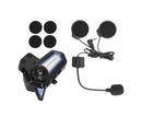 BT31 Motorcycle Bluetooth Helmet Headset Wireless Hands Free Stereo Waterproof Noise Cancelling Headset with Flashlight