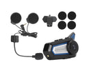 BT31 Motorcycle Bluetooth Helmet Headset Wireless Hands Free Stereo Waterproof Noise Cancelling Headset with Flashlight