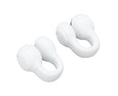 Wireless Earbuds Noise Reduction Bluetooth 5.3 Wireless Sports Earphones with Earhooks for Sports Work White