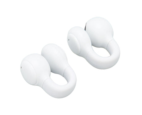 Wireless Earbuds Noise Reduction Bluetooth 5.3 Wireless Sports Earphones with Earhooks for Sports Work White