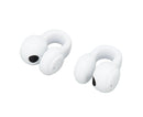 Wireless Earbuds Noise Reduction Bluetooth 5.3 Wireless Sports Earphones with Earhooks for Sports Work White