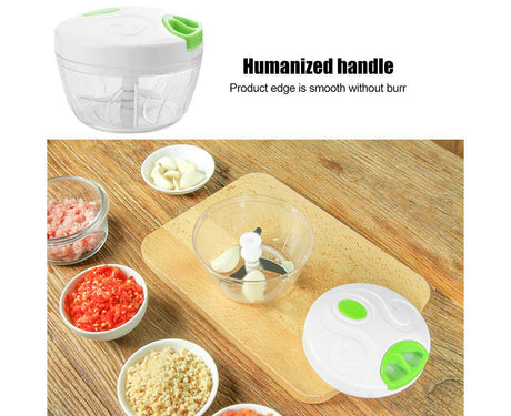 Household Manual Meat Grinder Food Chopper Mincer Fruit Vegetable Shredder Kitchen Utensils