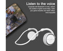 Neckband Headphones - Lightweight Foldable - Wireless Sweatproof Sports Headset with Mic