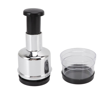 Manual Food Chopper Multipurpose Stainless Steel Blade Vegetable Cutter for Onion Garlic Vegetables Fruit Nut