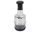 Manual Food Chopper Multipurpose Stainless Steel Blade Vegetable Cutter for Onion Garlic Vegetables Fruit Nut