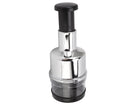 Manual Food Chopper Multipurpose Stainless Steel Blade Vegetable Cutter for Onion Garlic Vegetables Fruit Nut