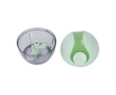 Manual Garlic Chopper Multifunctional Mini Hand Pull String Garlic Mincer Food Processor for Home Light Green