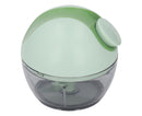 Manual Garlic Chopper Multifunctional Mini Hand Pull String Garlic Mincer Food Processor for Home Light Green