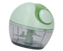 Manual Garlic Chopper Multifunctional Mini Hand Pull String Garlic Mincer Food Processor for Home Light Green