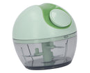 Manual Garlic Chopper Multifunctional Mini Hand Pull String Garlic Mincer Food Processor for Home Light Green