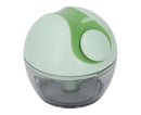 Manual Garlic Chopper Multifunctional Mini Hand Pull String Garlic Mincer Food Processor for Home Light Green