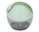 Manual Garlic Chopper Multifunctional Mini Hand Pull String Garlic Mincer Food Processor for Home Light Green