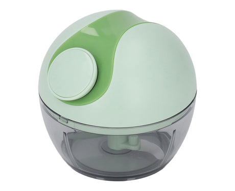 Manual Garlic Chopper Multifunctional Mini Hand Pull String Garlic Mincer Food Processor for Home Light Green