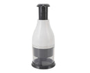 Mini Chopper White Manual Stainless Steel Blade PP Material Easy Disassemble Vegetable Chopper for Onions Nuts