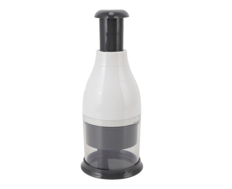 Mini Chopper White Manual Stainless Steel Blade PP Material Easy Disassemble Vegetable Chopper for Onions Nuts