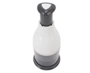 Mini Chopper White Manual Stainless Steel Blade PP Material Easy Disassemble Vegetable Chopper for Onions Nuts