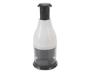 Mini Chopper White Manual Stainless Steel Blade PP Material Easy Disassemble Vegetable Chopper for Onions Nuts