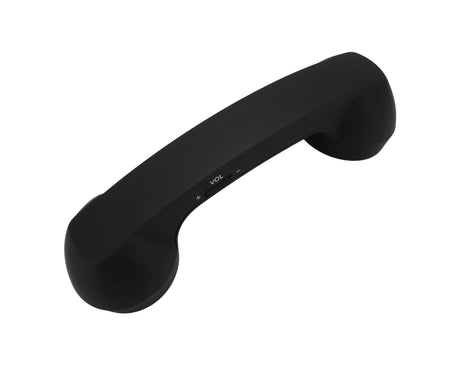 Bluetooth Telephone Handset Retro Radiation Proof Rechargeable Wireless Mobile Phone Handset Receiver Black