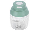 Mini Vegetable Cutter 250ml Electric Garlic Masher Crusher Grinder Kitchen AccessoryGreen