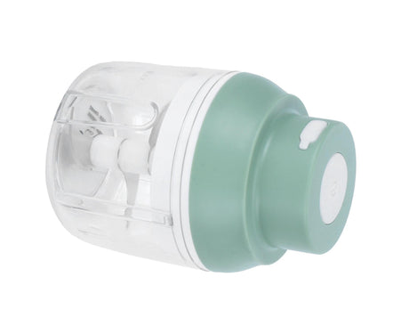 Mini Vegetable Cutter 250ml Electric Garlic Masher Crusher Grinder Kitchen AccessoryGreen