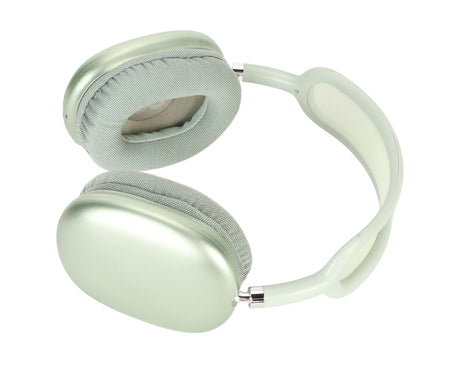 Wireless Bluetooth Headphones Adjustable Foldable Headsets with Microphone for Laptop Phone Work School Travel Sports Green