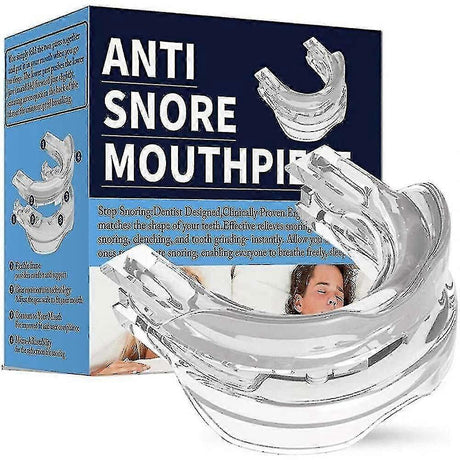 Adjustable Anti Snoring Mouthpiece Guard Anti Snore Sleep Apnea Teeth Grind